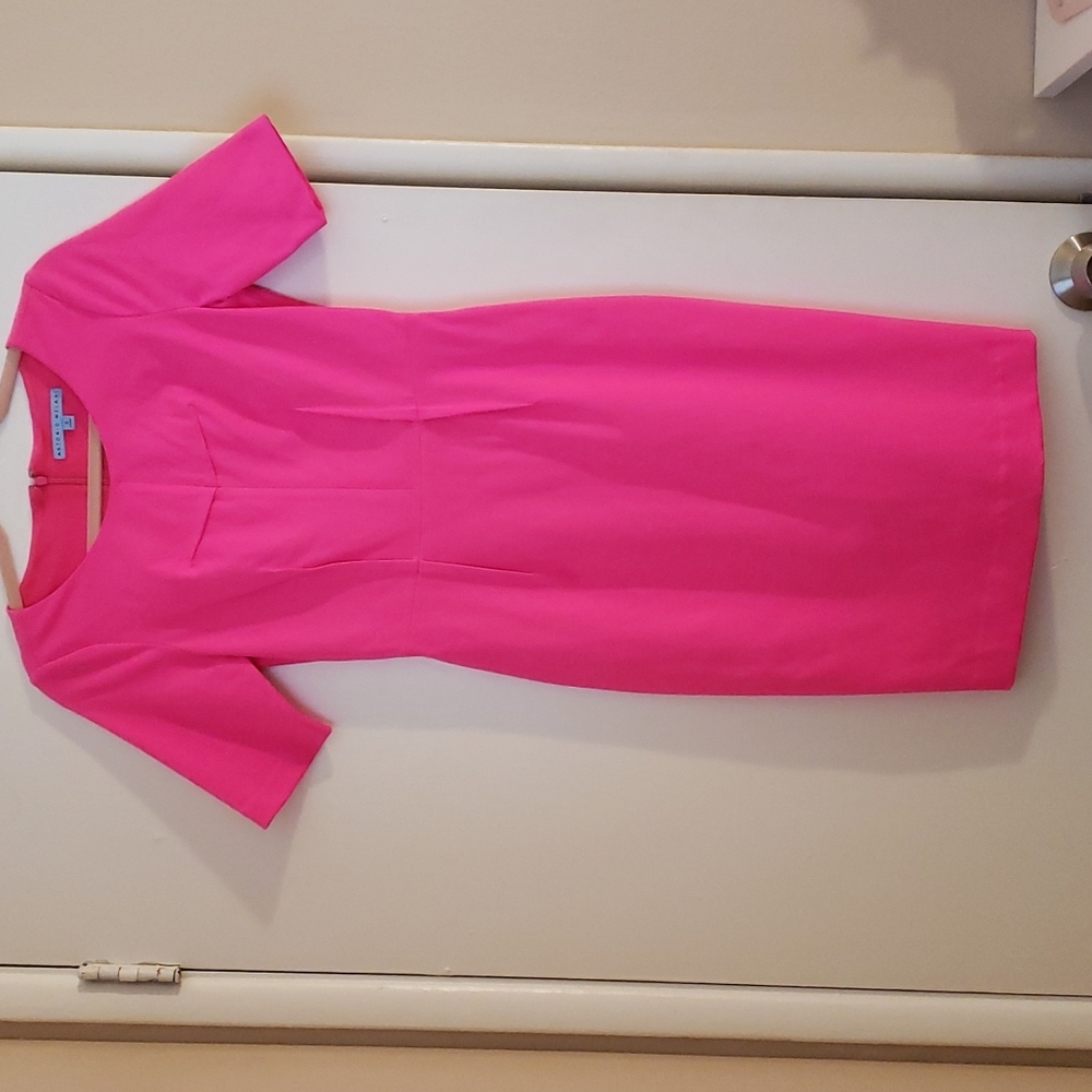 Antonio Melani Neon Hot Pink Dress